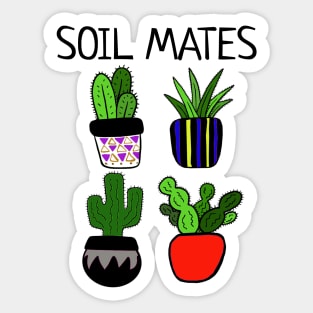 Soil Mates Sticker